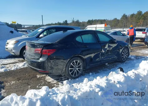 2015 Acura Tlx V6 Tech z USA, uszkodzony, nr VIN 19UUB3F58FA009954